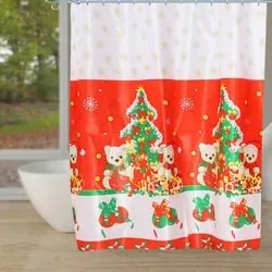 snowman shower curtain sets