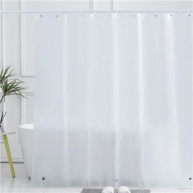 Clear Vinyl Shower Curtain