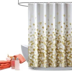 waterproof fabric shower curtain