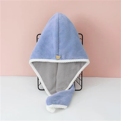 Double Dry Hair Cap Quick Drying Thickening Female Super Absorbent Adult Student Hair Towel Home Scarf Shower Cap
