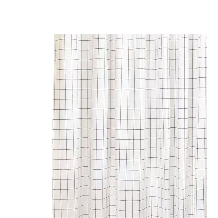 Checkerboard Shower Curtain high quality