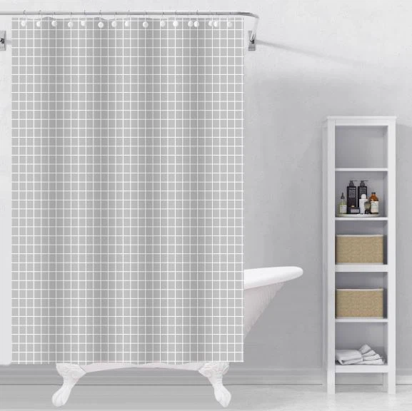 Checkerboard Shower Curtain factory