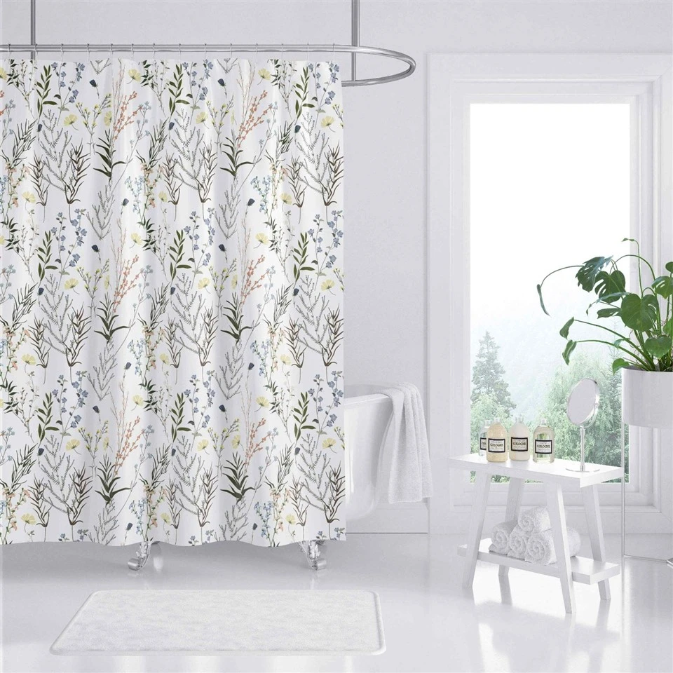 Nature Printed Shower Curtain manufacturers