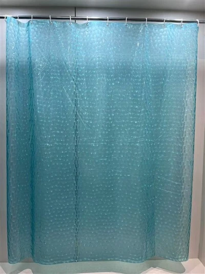 100% EVA Shower Curtain Linner 3D Effect Waterproof Mildew- Resistant Treatment