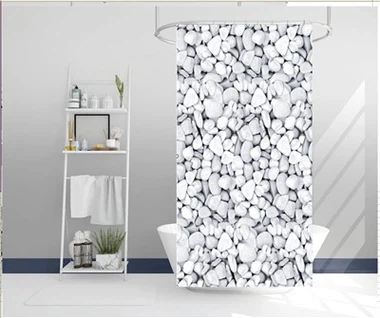 Custom Fabric Shower Curtains