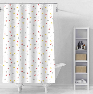 Machine Washable Shower Curtain Liner